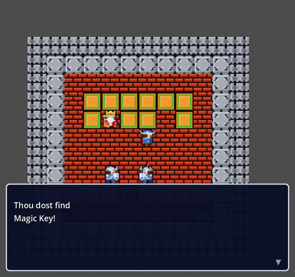 Thou dost find Magic Key!