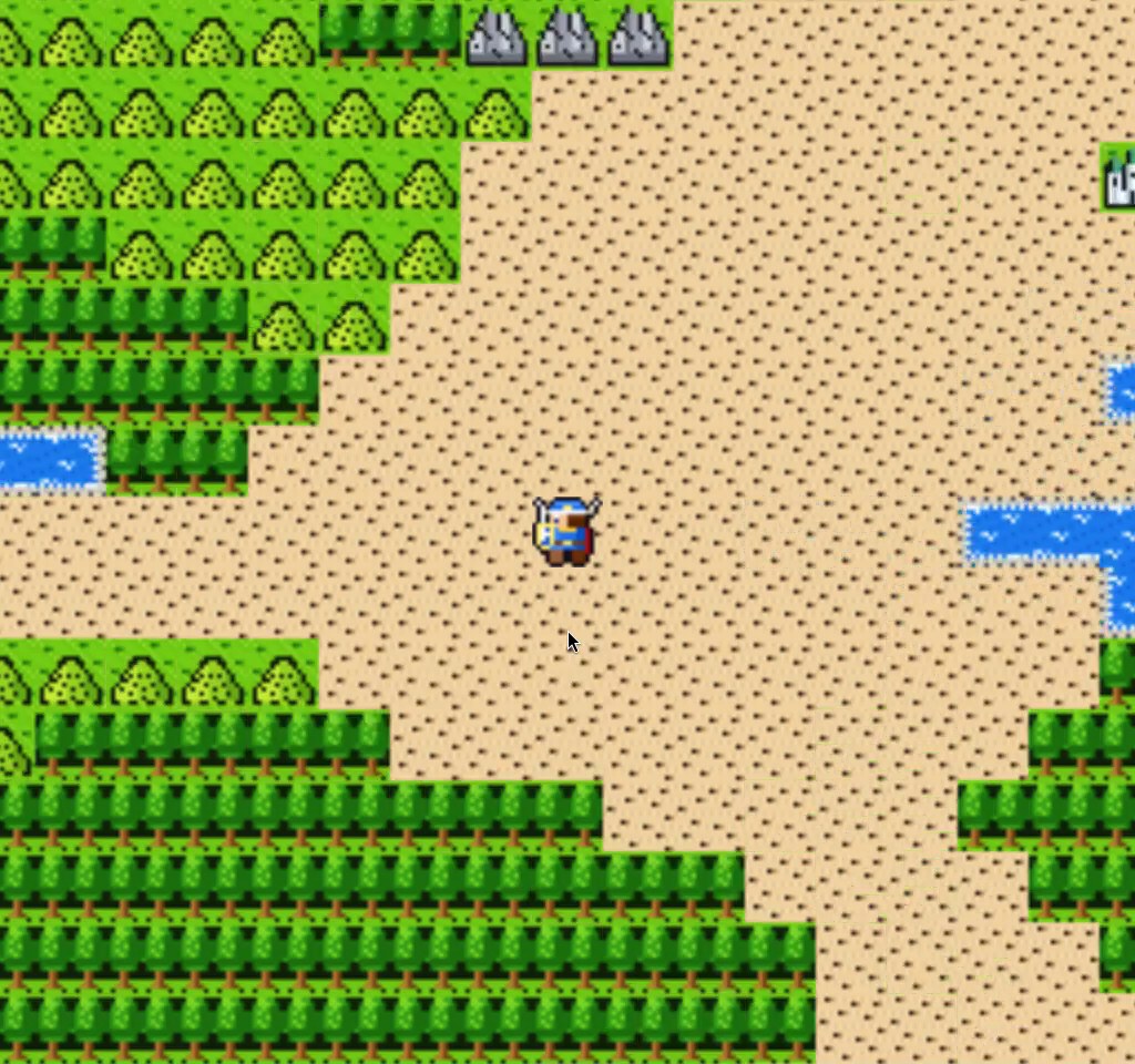 Desert overworld