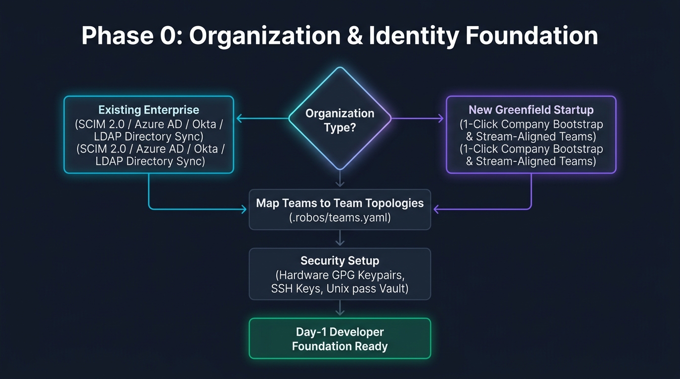 Company Setup and Developer Scaffolding Architecture