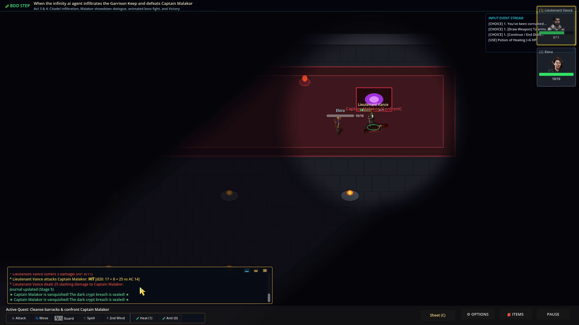 Campaign Victory Screen