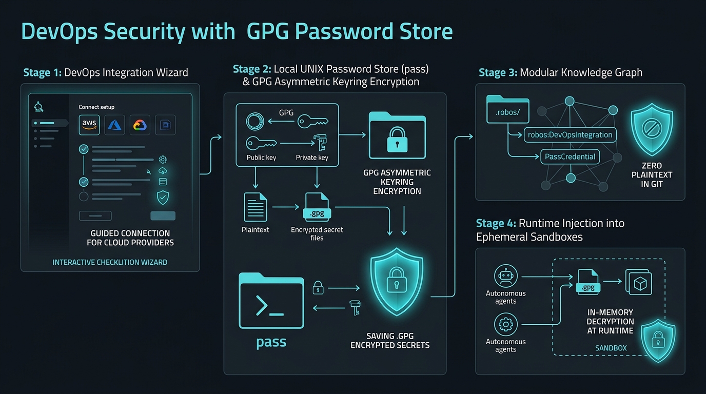 DevOps Security with GPG Password Store Pipeline