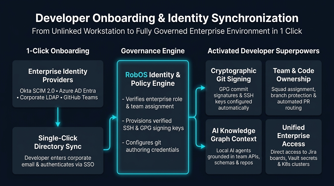 Developer Directory & Identity Synchronization Workflow