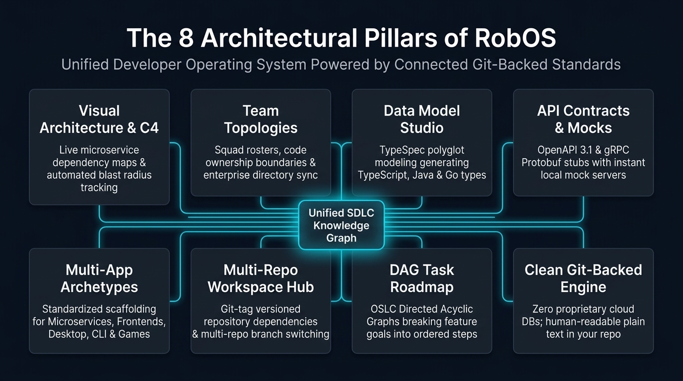 The 8 Architectural Pillars of RobOS