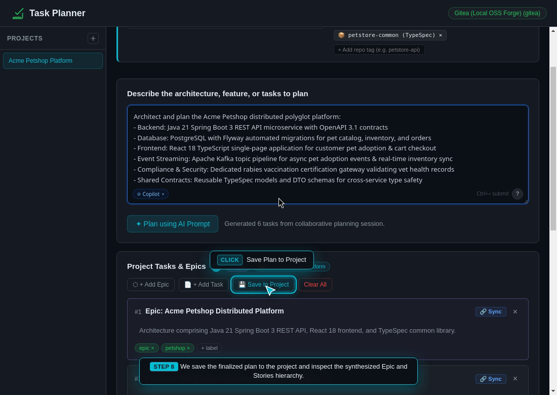 Synced Tasks