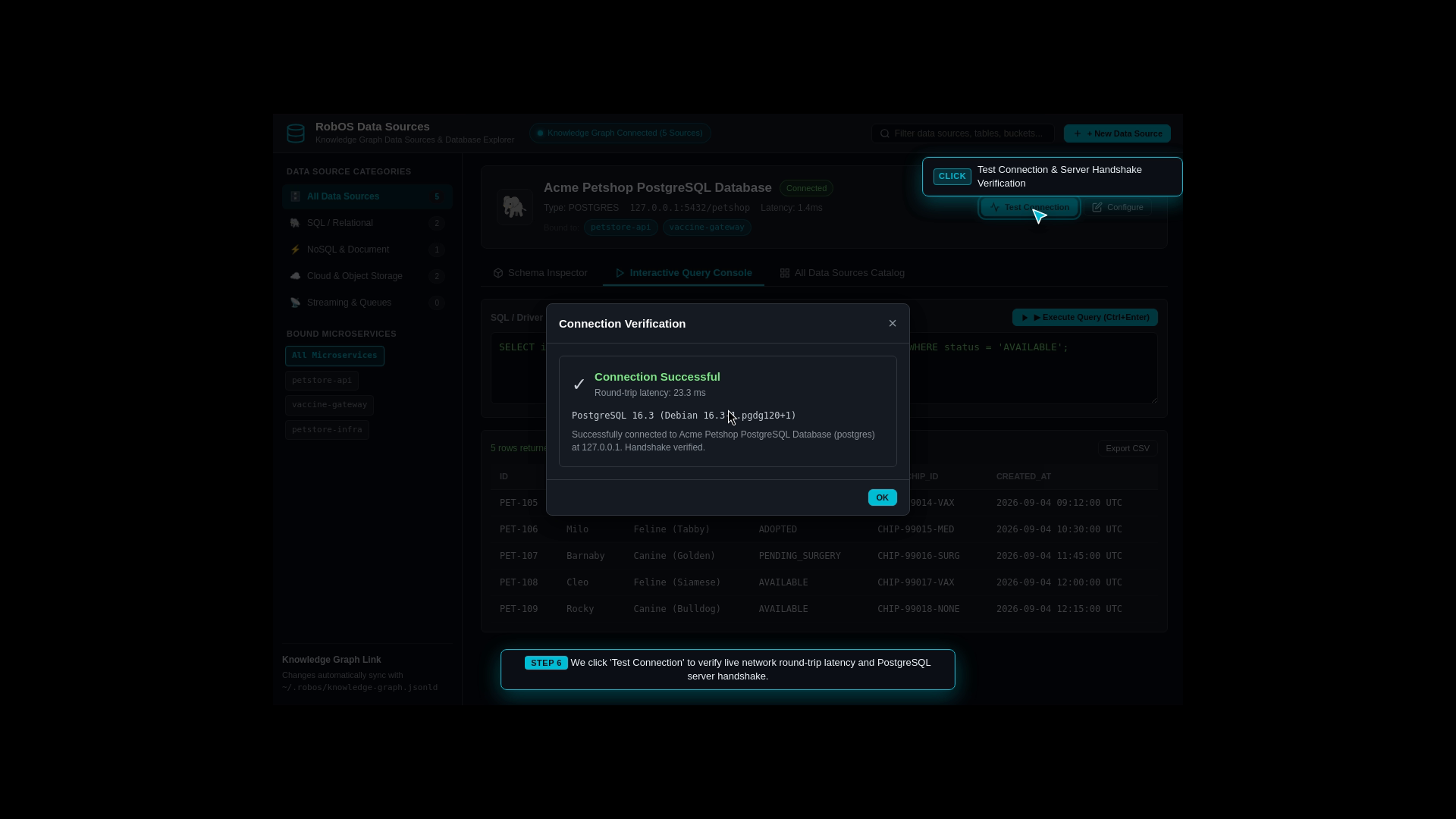 REST API Client in RobOS