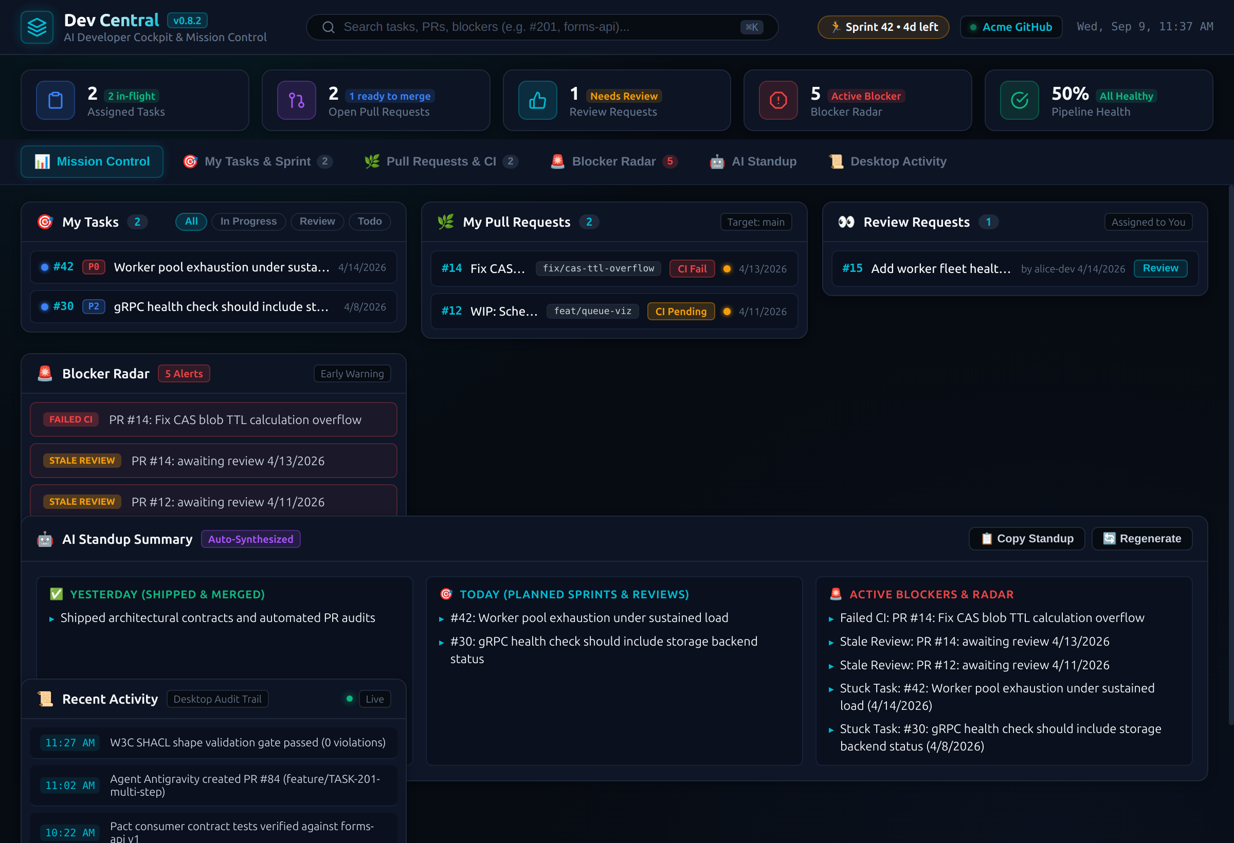 Dev Central Overview