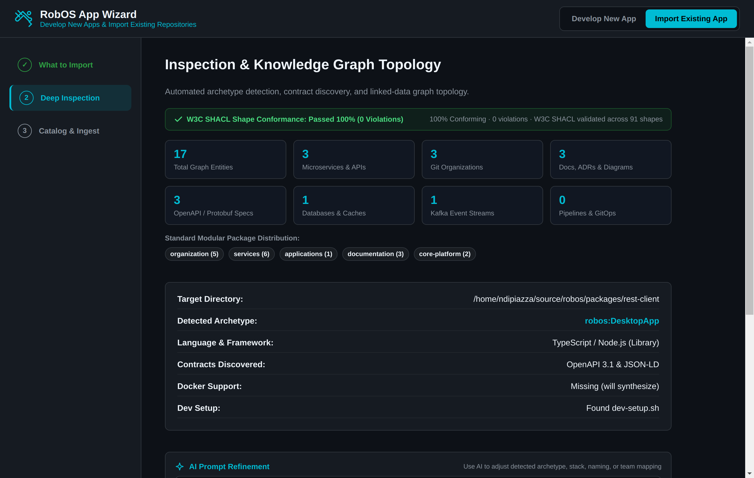 Deep Inspection and Interactive AI Prompt Refinement