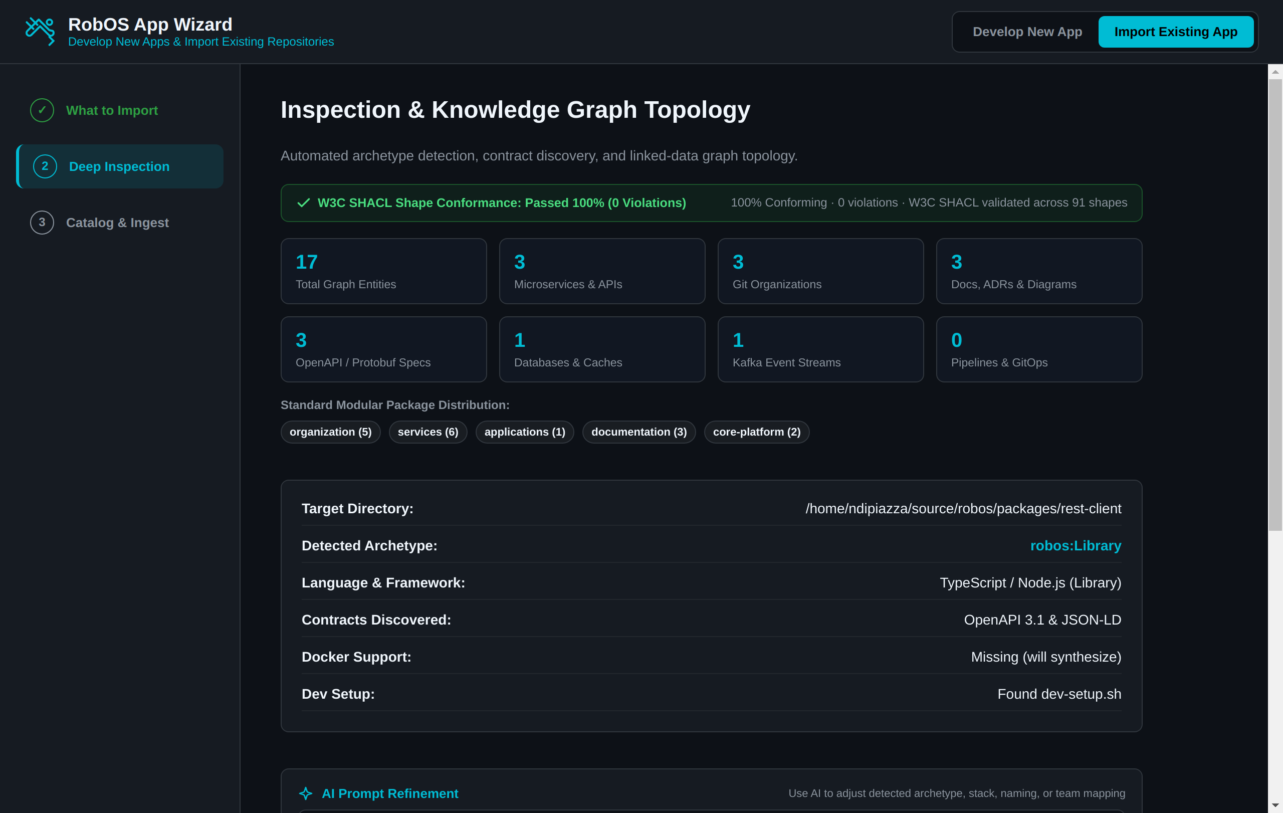 Step 2: Inspection and Knowledge Graph Topology