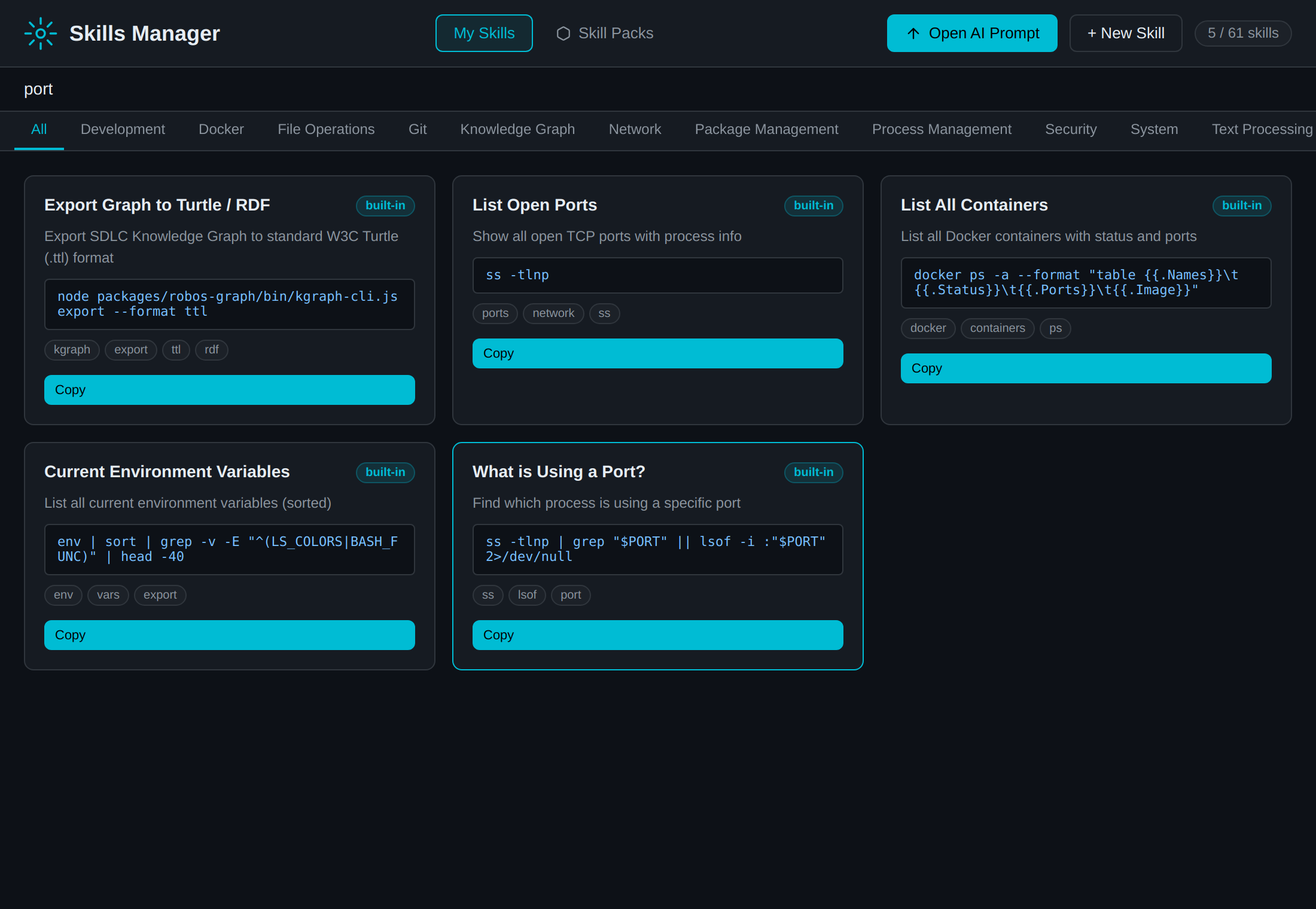 Dynamic Search and Inline Parameter Fields