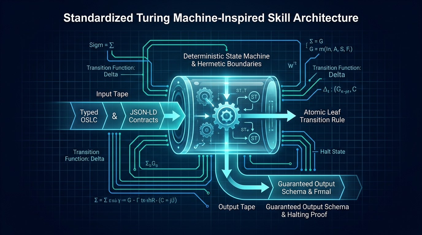 Standardized Turing Machine-Inspired Skill Architecture