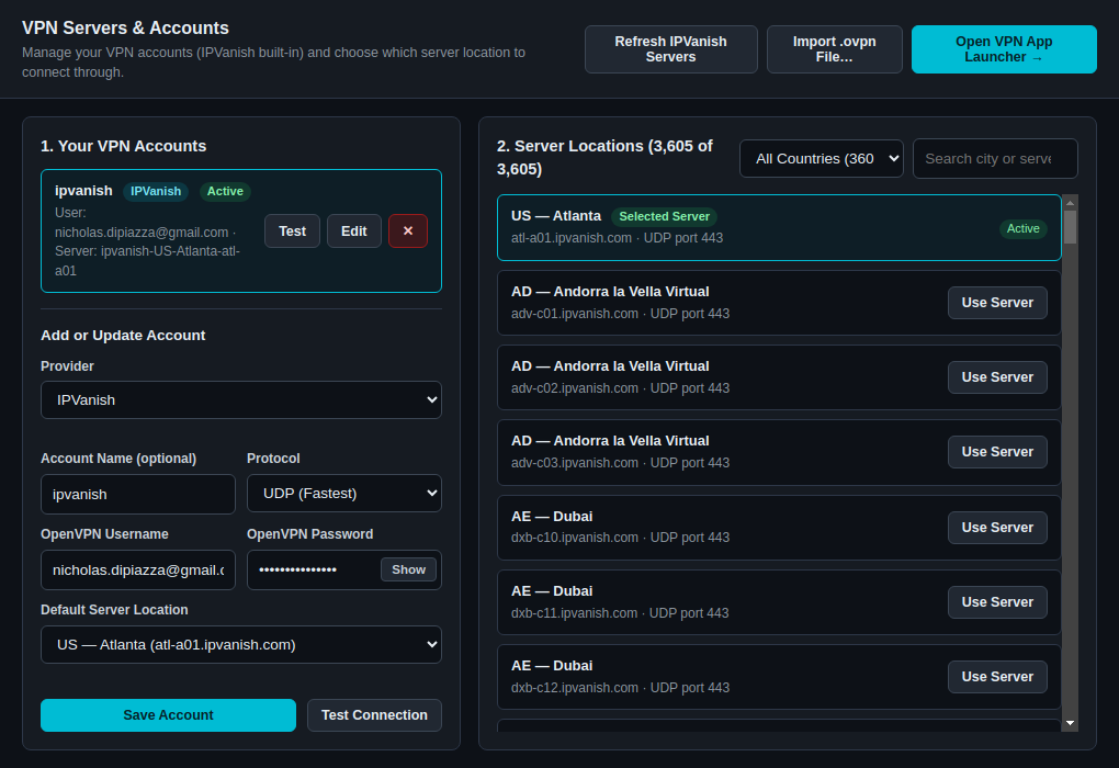 RobOS VPN Servers Verified